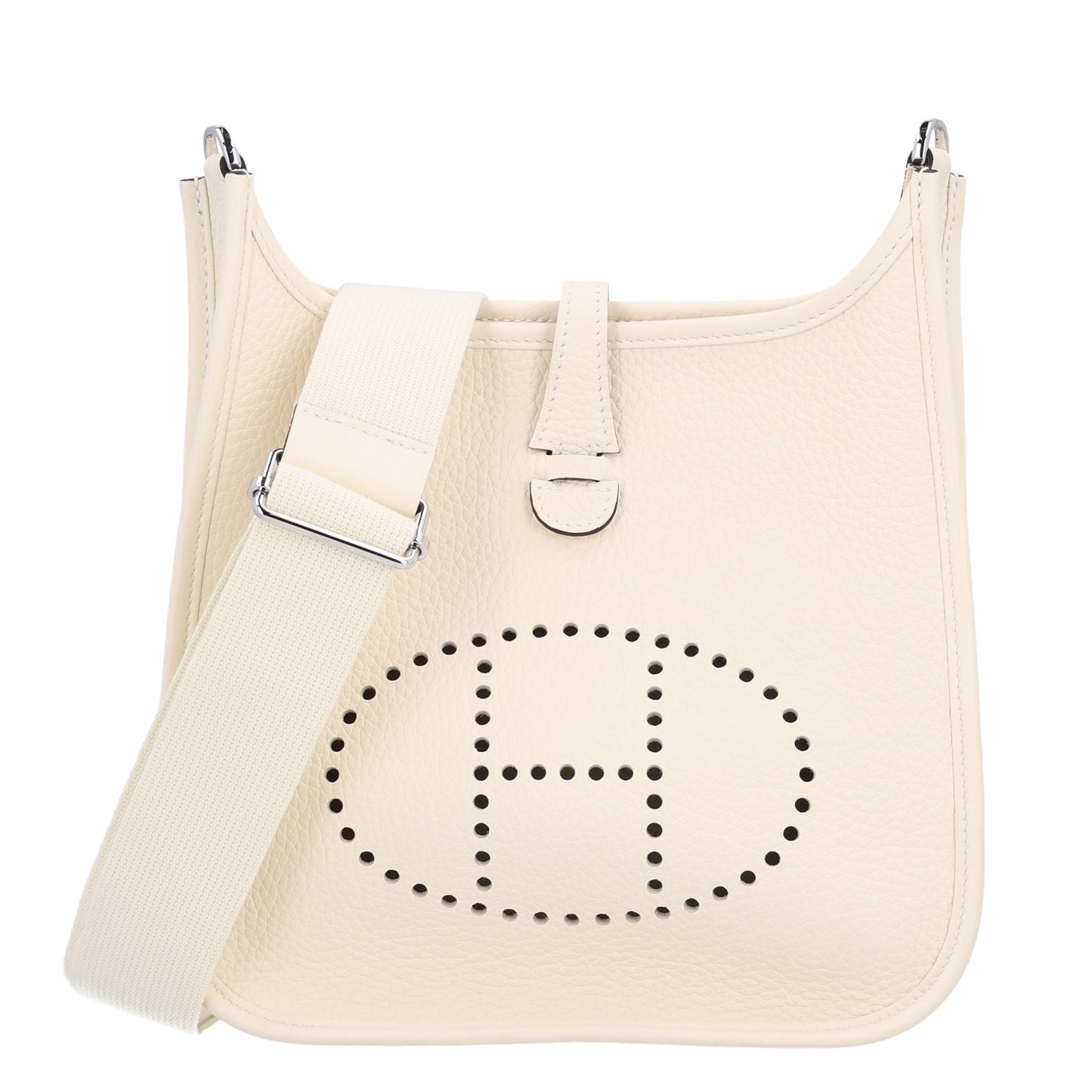 Taurillon Clemence Evelyne 23 Poche III Cream