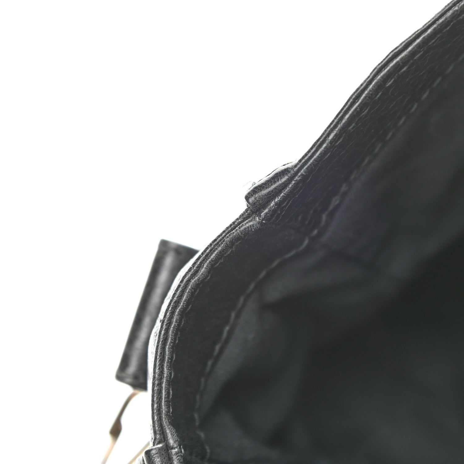 Balenciaga Agneau Classic Hardware Neo Folk Messenger Black 10 of 11