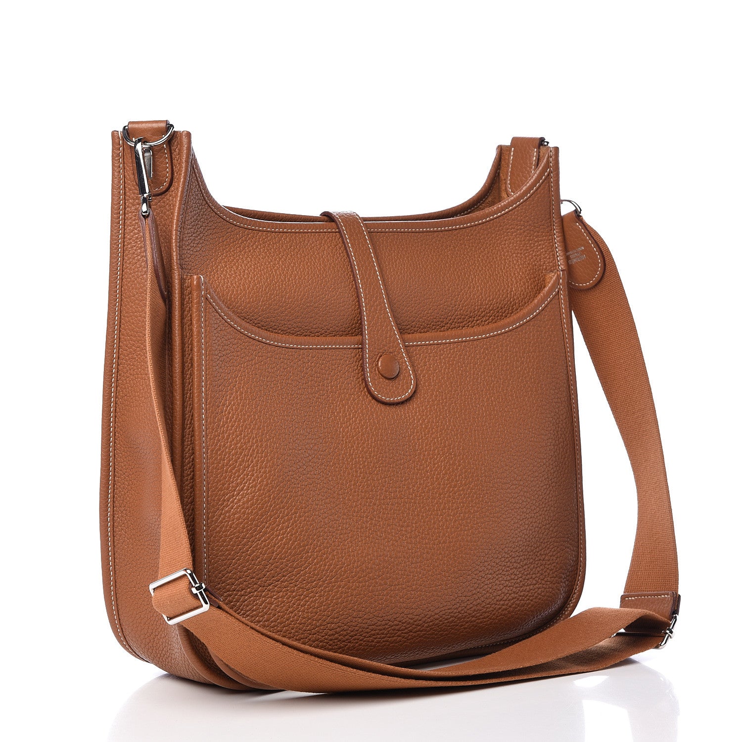 Hermes Taurillon Clemence Evelyne III GM Gold 3 of 13