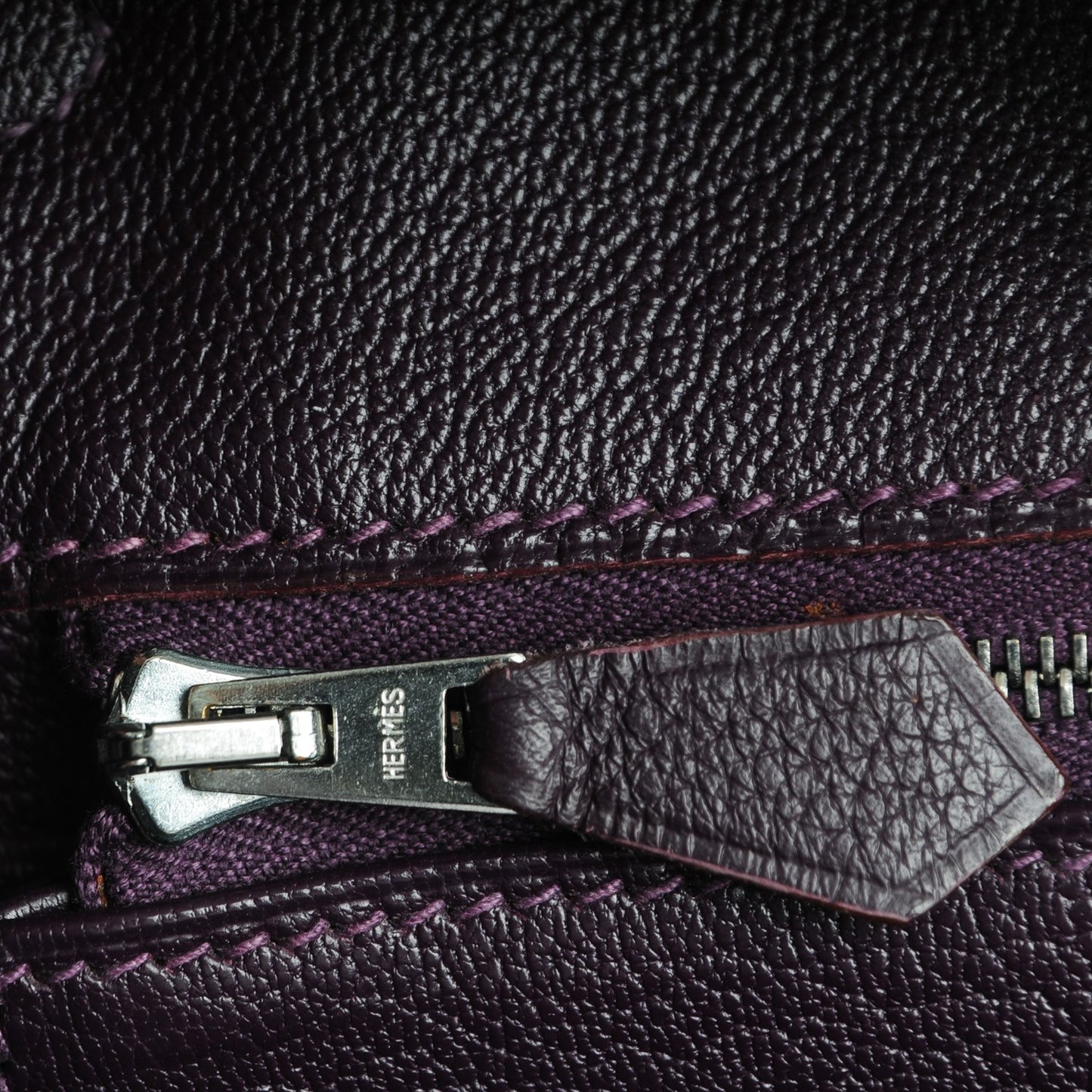 Togo Birkin 35 Raisin