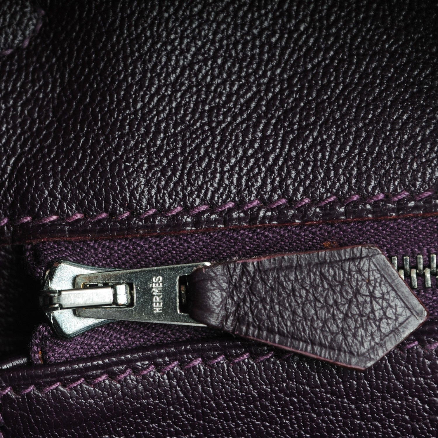 Hermes Togo Birkin 35 Raisin 10 of 23