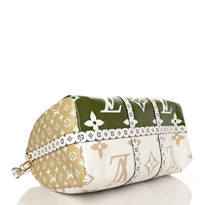 Louis Vuitton Monogram Giant Keepall Bandouliere 50 Kaki Beige 4 of 7