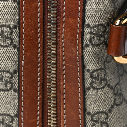 Gucci GG Supreme Monogram Medium Boston Beige Cuir 21 of 26