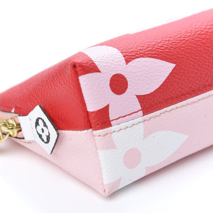 Louis Vuitton Monogram Giant Cosmetic Pouch Rouge 6 of 8