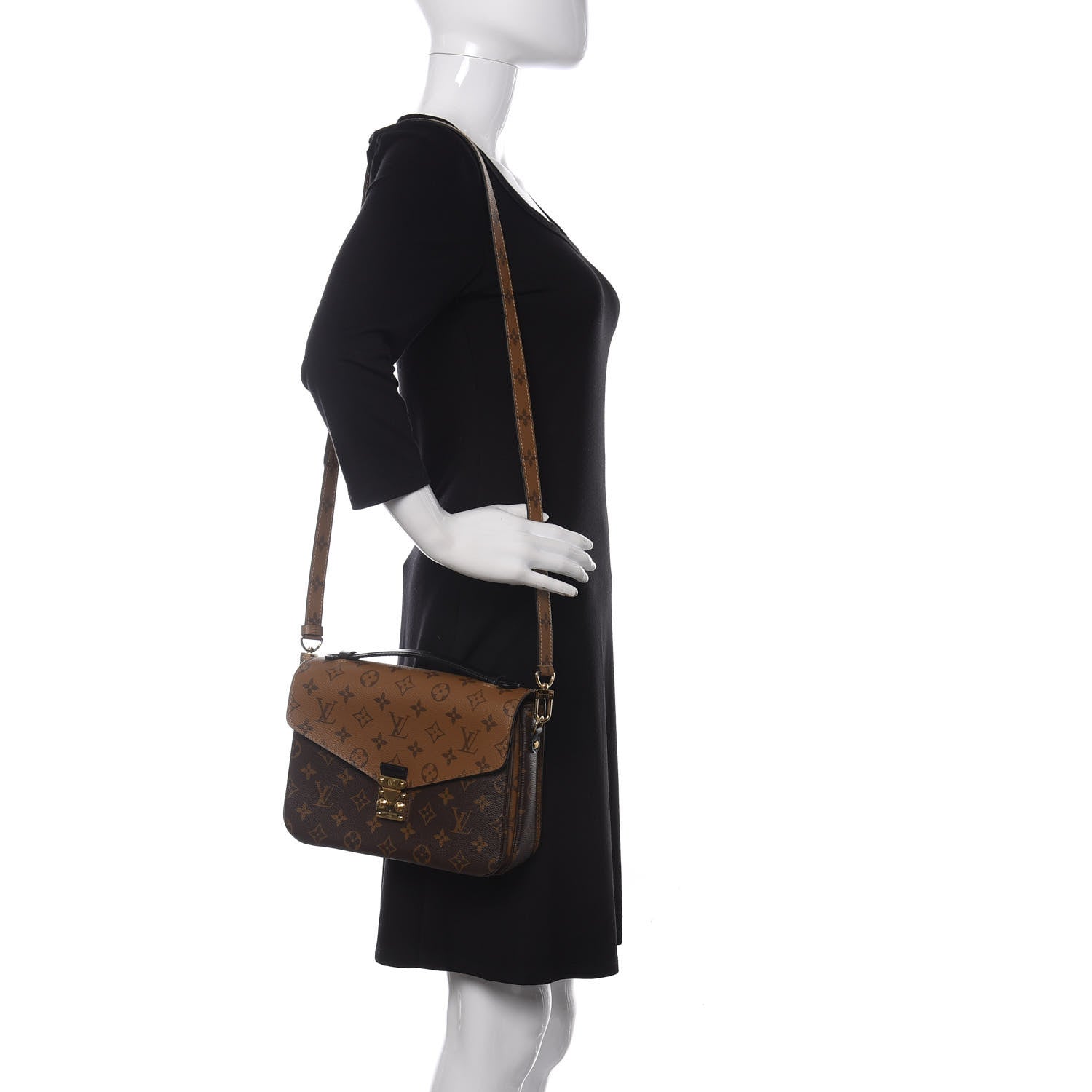 Louis Vuitton Reverse Monogram Pochette Metis 2 of 11