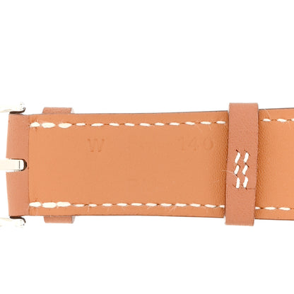 Hermes Swift 38mm Single Tour Watch Strap Gold 4 of 4