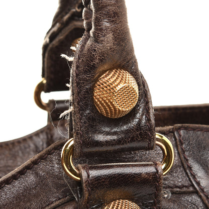 Balenciaga Chevre Giant 21 Gold Hardware Part Time Truffle 10 of 10