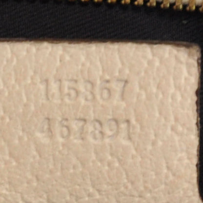 Gucci Monogram Medium Horsebit Chain Hobo Navy 9 of 11