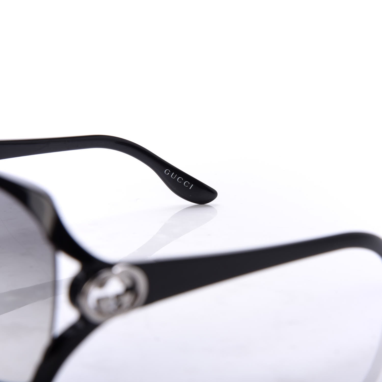 Gucci Acetate Square Frame GG 2986/S Sunglasses Black 5 of 7