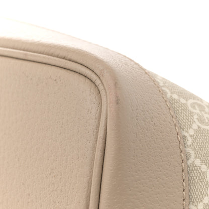 Gucci GG Supreme Monogram Textured Calfskin Medium Ophidia Shoulder Tote  Beige Mystic White Oatmeal 12 of 12