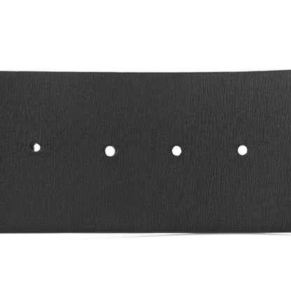 Chanel Calfskin Logo Chain Belt 95 38 Blue 4 of 6