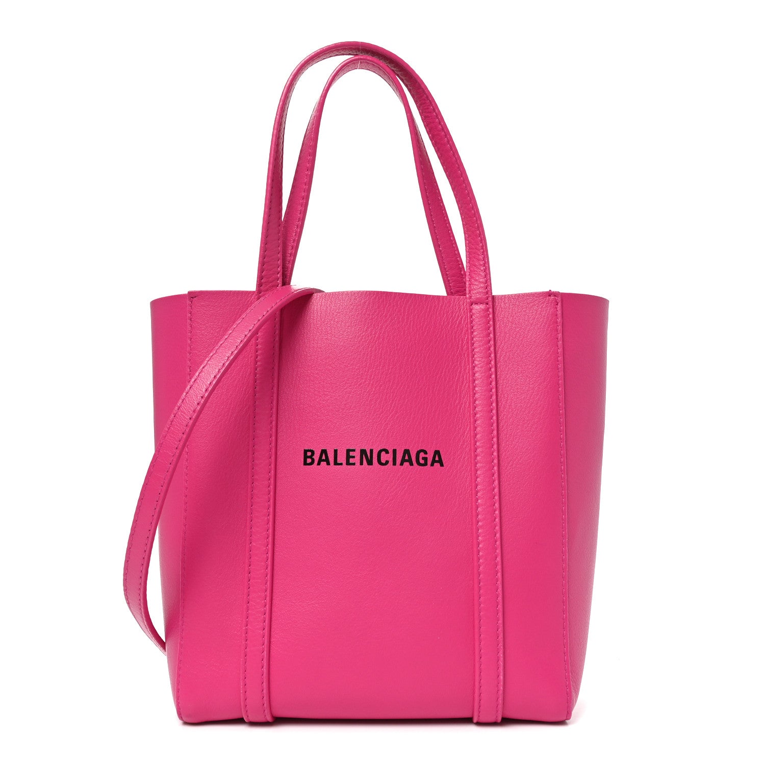 Balenciaga Calfskin XXS Everyday Tote Neon Pink 1 of 9