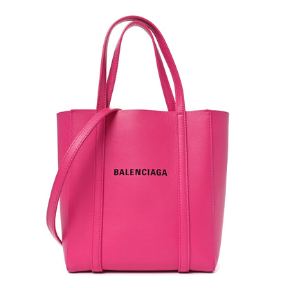 Balenciaga Calfskin XXS Everyday Tote Neon Pink 1 of 9
