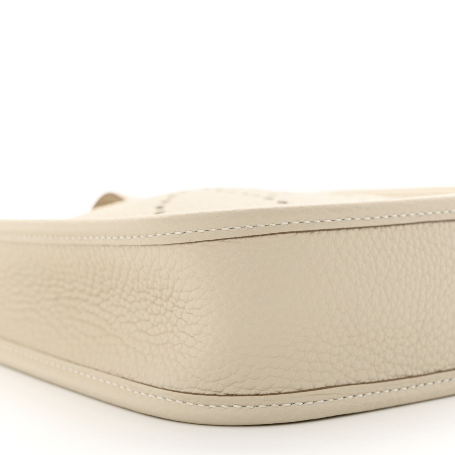 Hermes Taurillon Clemence Evelyne TPM Craie 9 of 11