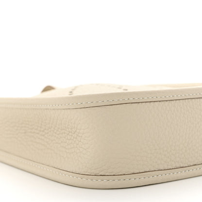 Hermes Taurillon Clemence Evelyne TPM Craie 9 of 11