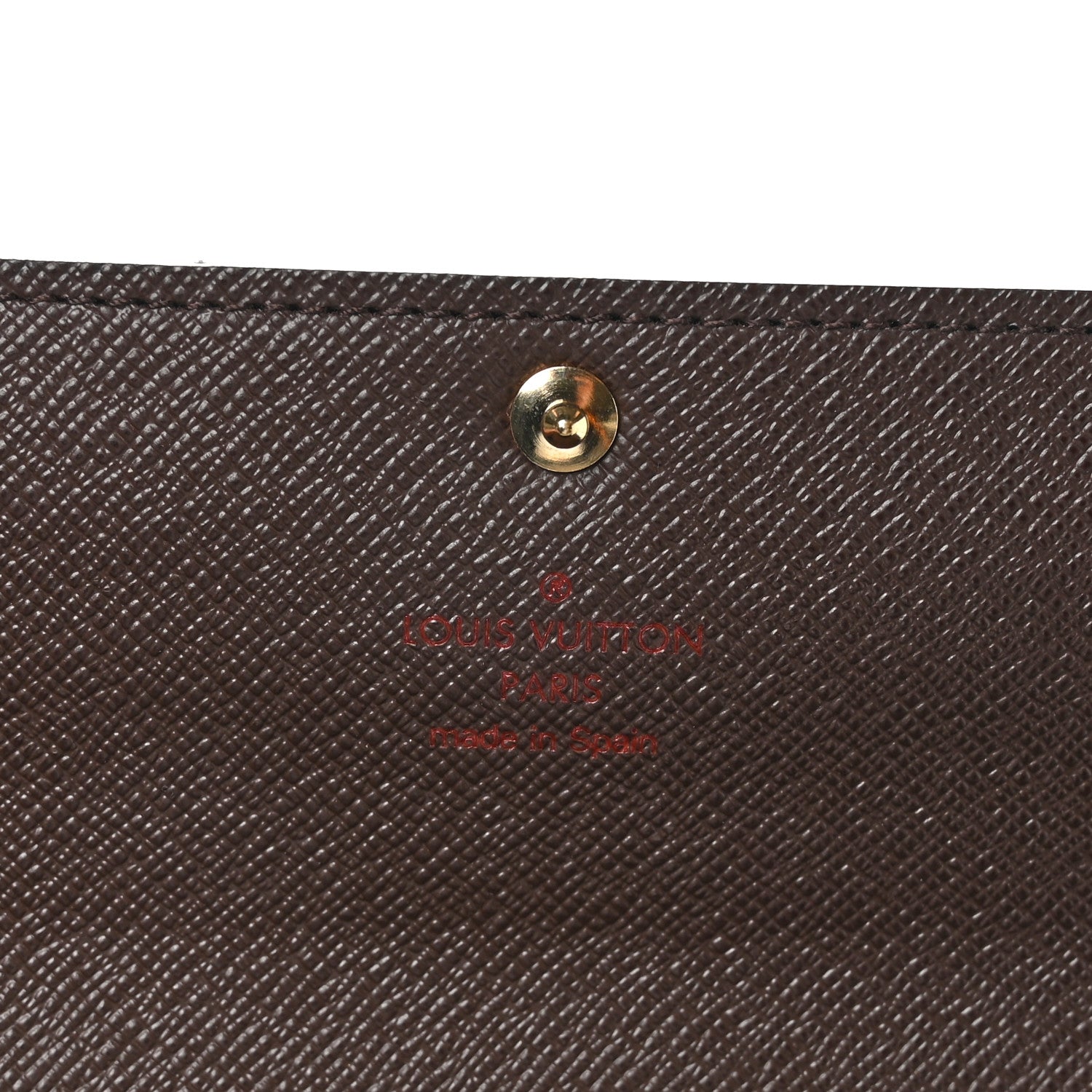 Louis Vuitton Damier Ebene Sarah Wallet 8 of 9