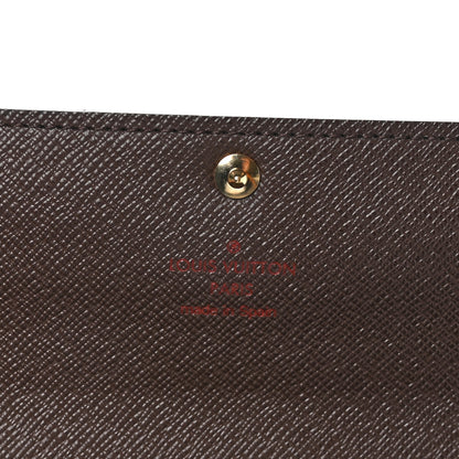 Louis Vuitton Damier Ebene Sarah Wallet 8 of 9