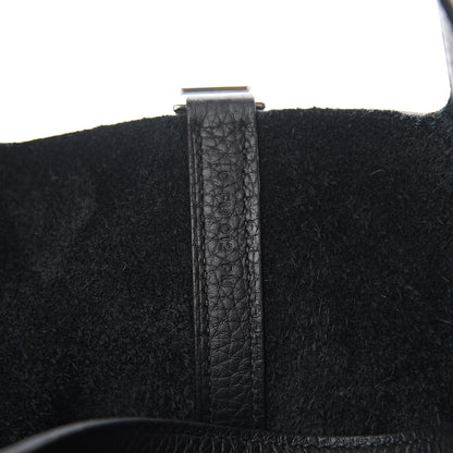 Hermes Taurillon Clemence Picotin Lock 18 PM Black 6 of 10