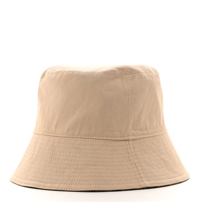 Fendi Technical Fabric FF Reversible Bucket Hat S Tobacco Beige 4 of 15