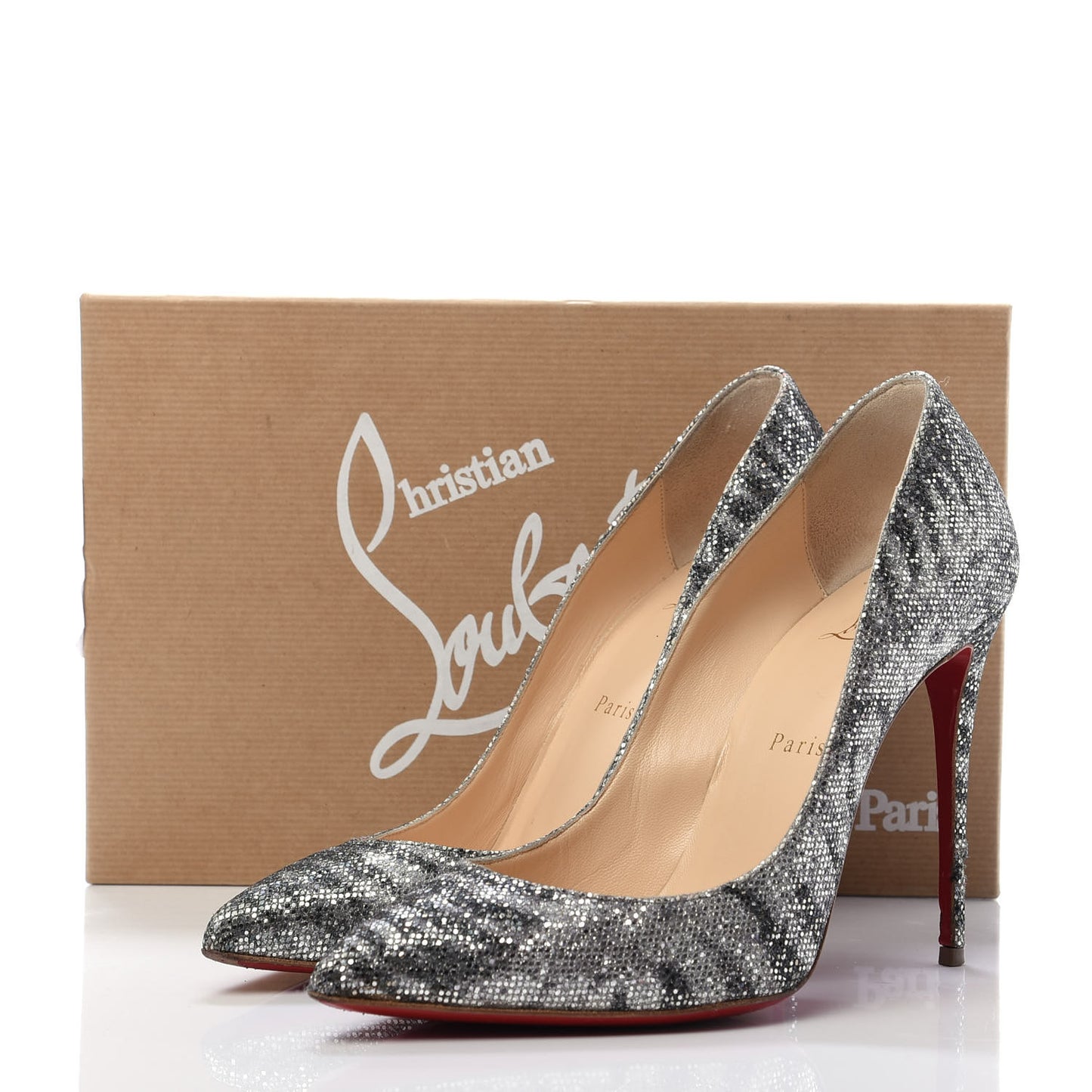 Glitter Sirene Pigalle Follies 100 Pumps 39 Silver