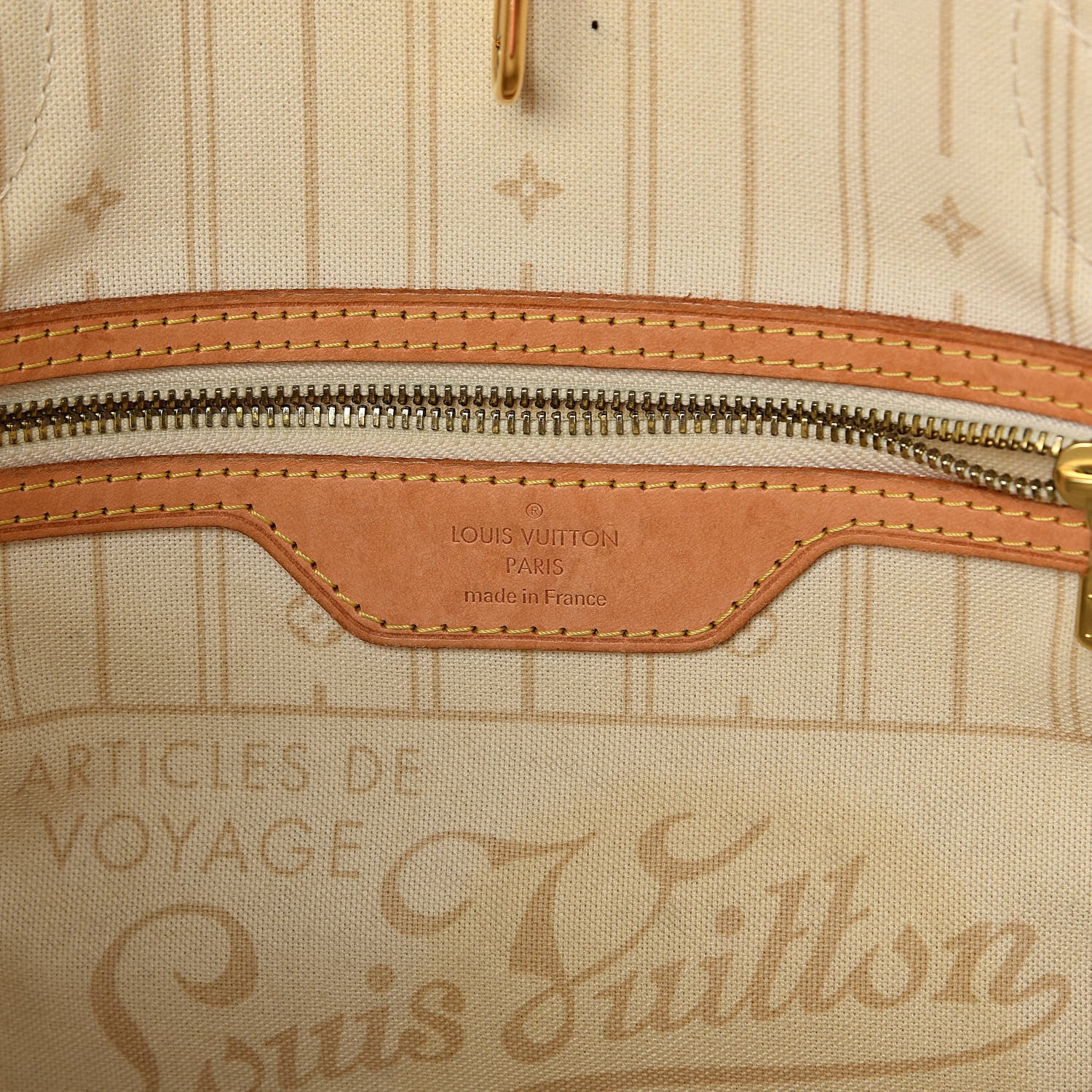 Louis Vuitton Damier Azur Neverfull PM 6 of 14