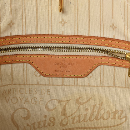 Louis Vuitton Damier Azur Neverfull PM 6 of 14