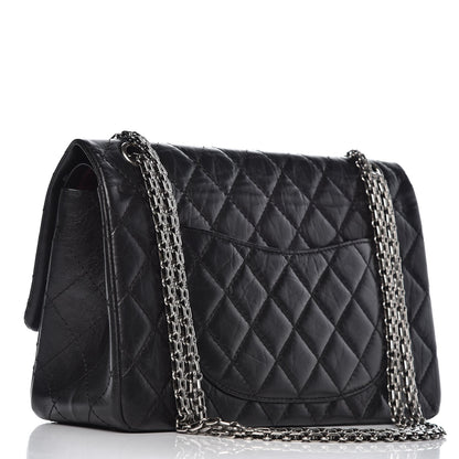 Chanel Aged Calfskin Quilted 2.55 Reissue 226 Flap Black 4 of 8