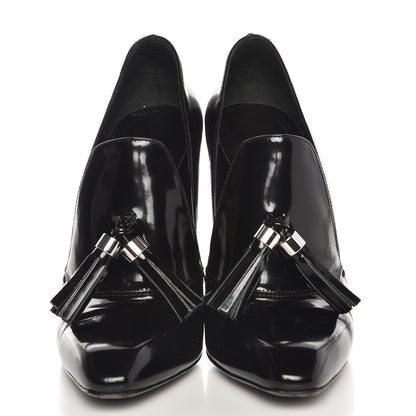 Alexander Wang Patent Anais Tassel Loafer Pump 40 Black 2 of 11