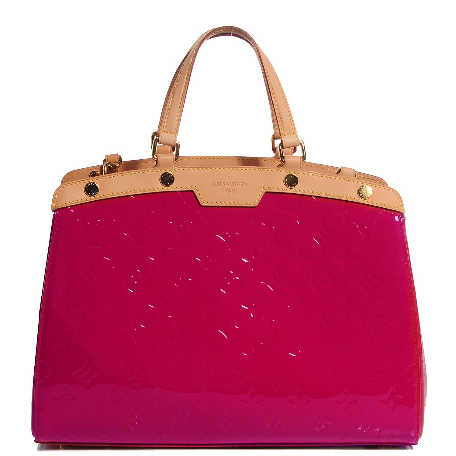 Louis Vuitton Vernis Brea MM Rose Indien 1 of 7
