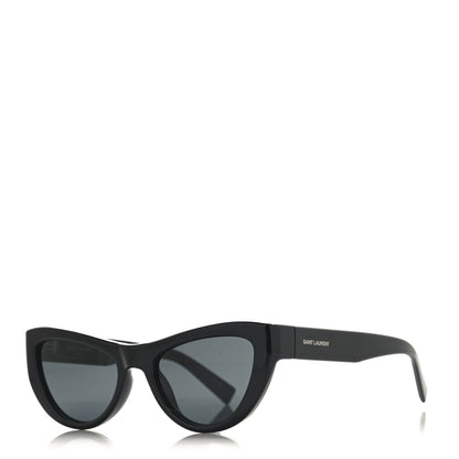 Saint Laurent Acetate Sunglasses SL 676 Black 1 of 8