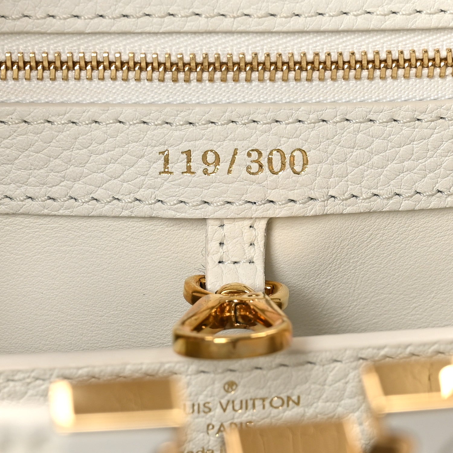 Louis Vuitton X UF Taurillon Artycapucines BB White 7 of 11