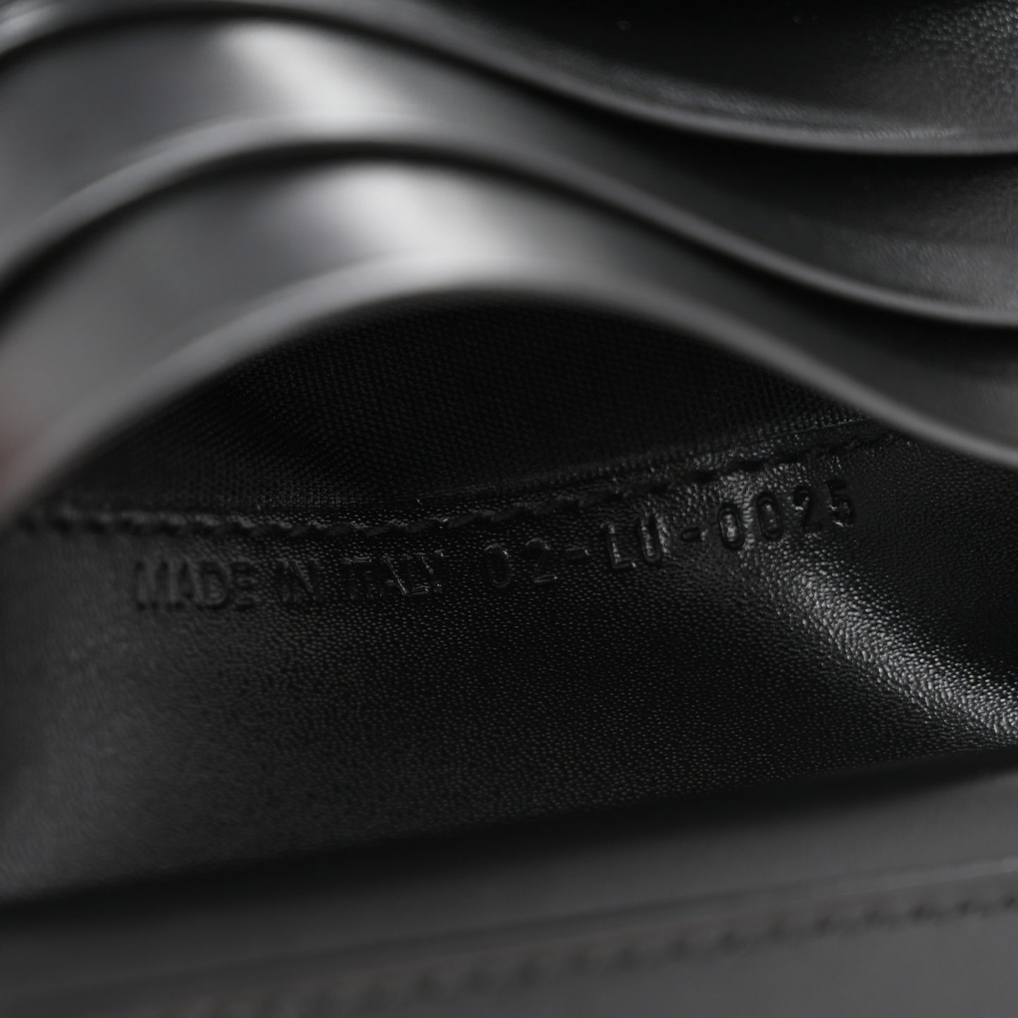 Monogram Compact Saddle Wallet Black