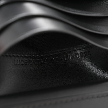 Christian Dior Monogram Compact Saddle Wallet Black 7 of 10