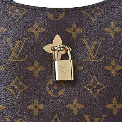 Louis Vuitton Monogram Flower Hobo Black 10 of 11