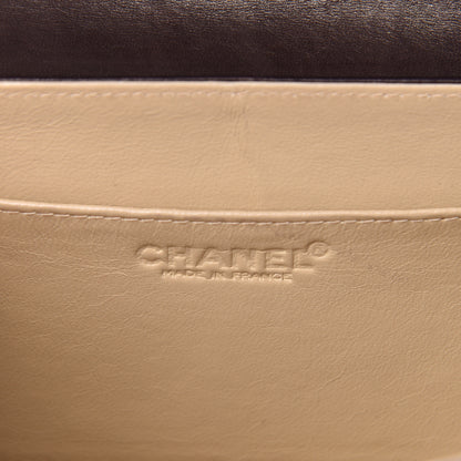 Chanel Lambskin Vertical Quilt Small Accordion Flap Brown 5 of 13