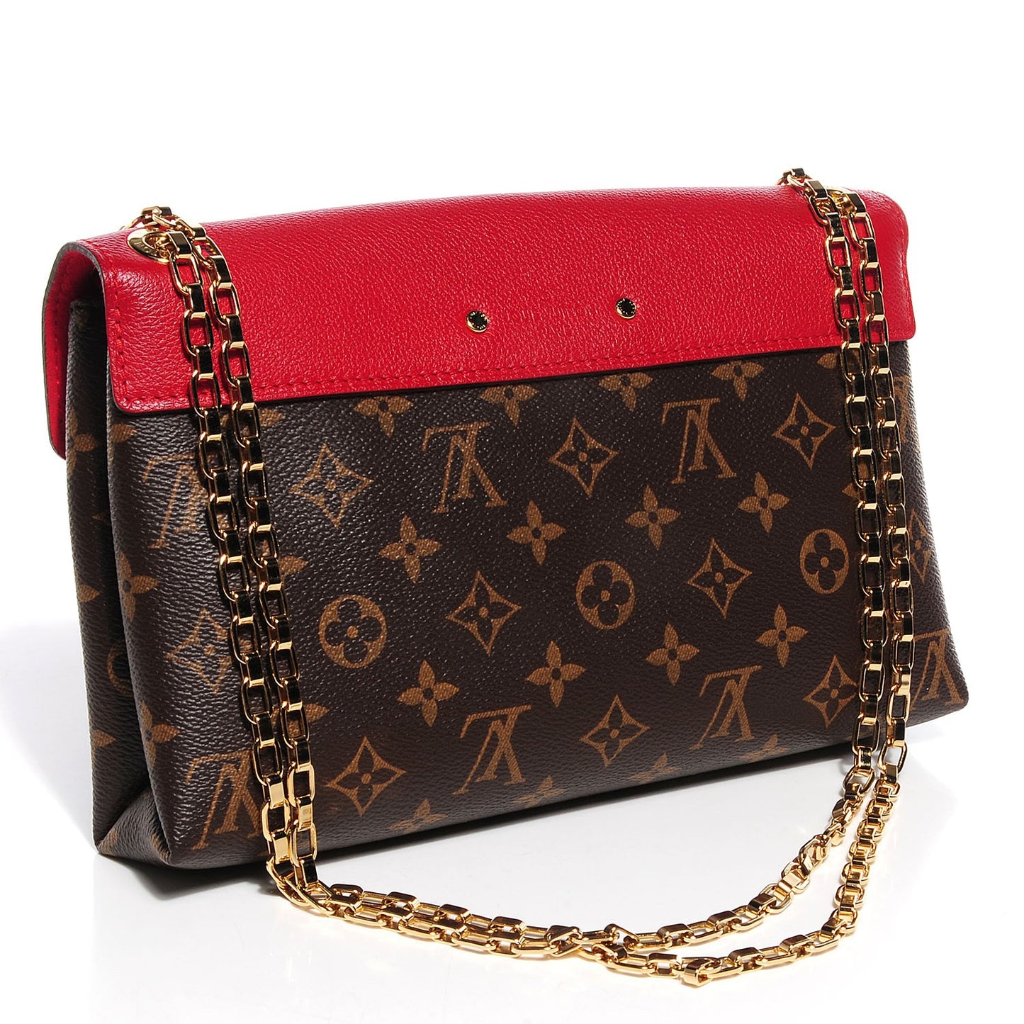 Monogram Pallas Chain Cherry
