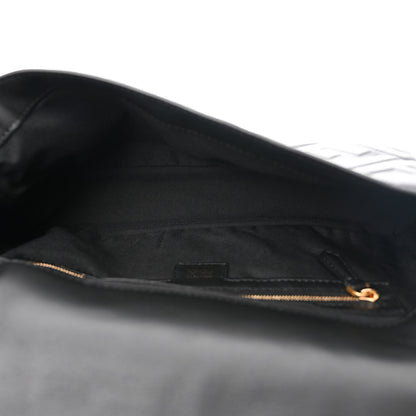 Fendi Nappa FF 1974 Embossed Baguette Black 5 of 10