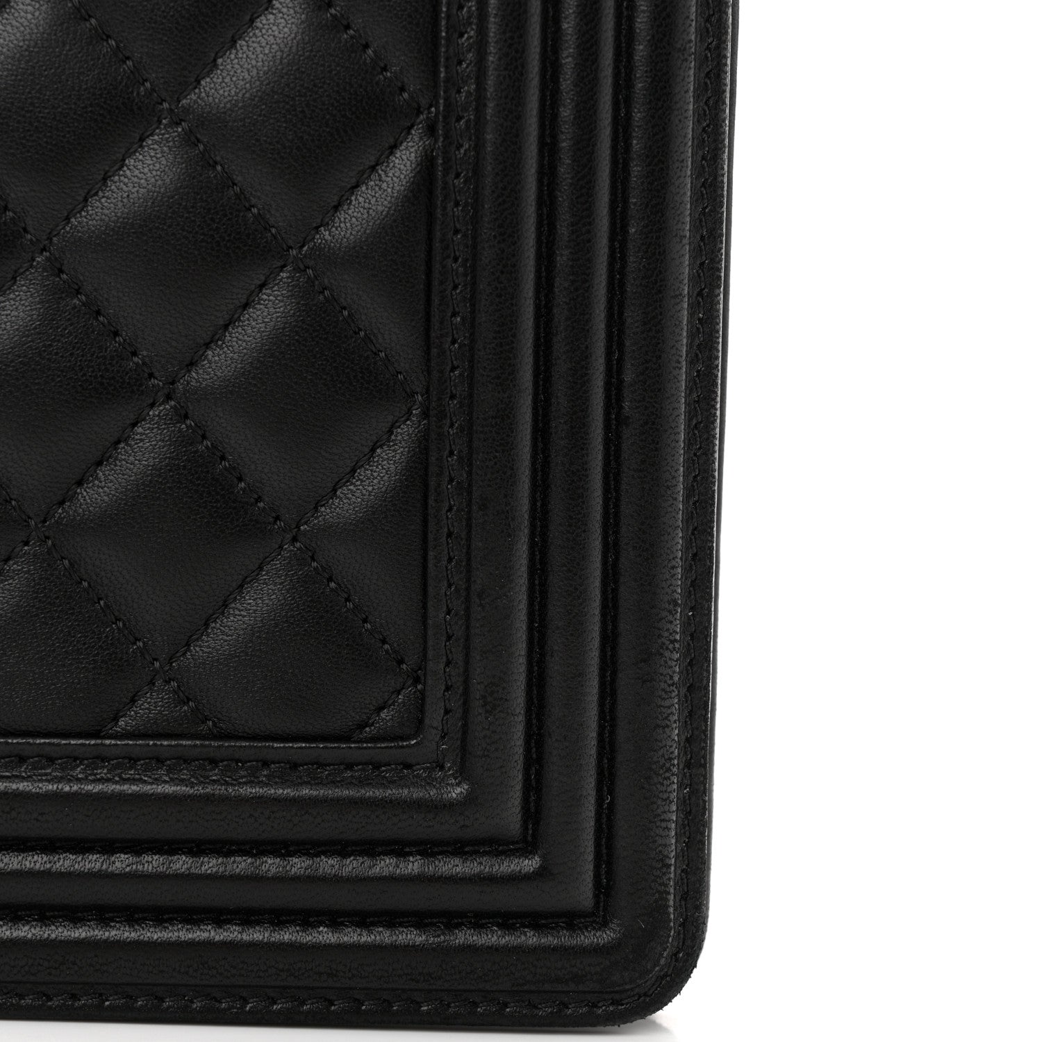 Chanel Lambskin Quilted New Medium Boy Flap Black 14 of 15