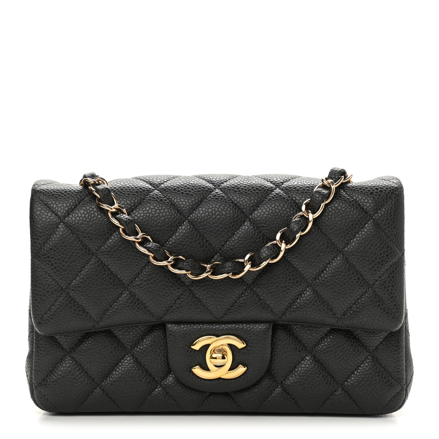Chanel Caviar Quilted Mini Rectangular Flap Black 1 of 9