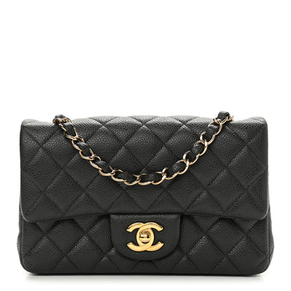 Chanel Caviar Quilted Mini Rectangular Flap Black 1 of 9