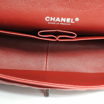 Chanel Lambskin Jumbo Double Flap Red 4 of 9