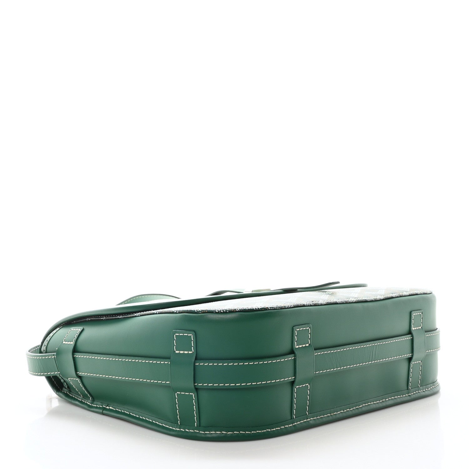 Goyard Goyardine Belvedere II MM Messenger Bag Green 4 of 9