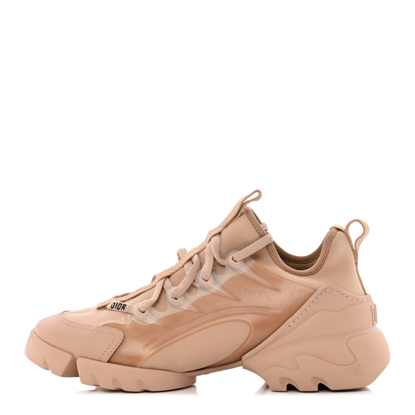 Neoprene Rubber Womens D-Connect Sneakers 39 Nude