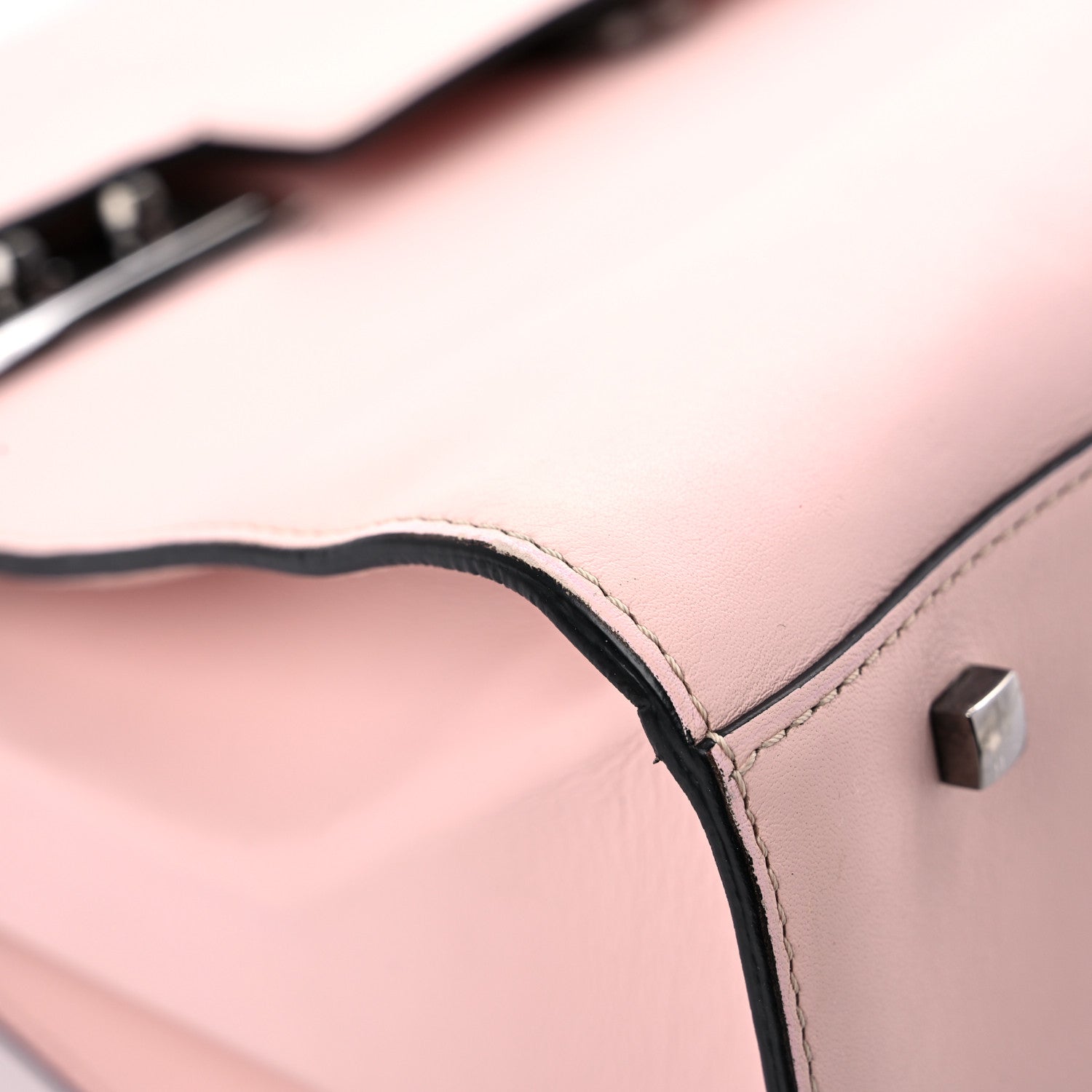 Delvaux Calfskin GM Tempete Satchel Nude 8 of 24