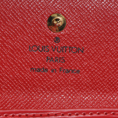 Louis Vuitton Epi Ludlow Wallet Red 5 of 7