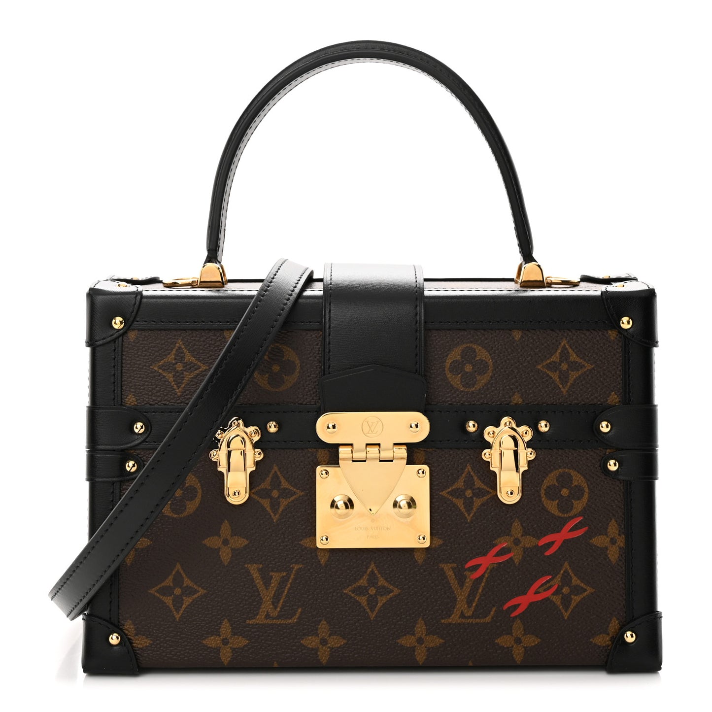 Monogram Petite Malle V Black
