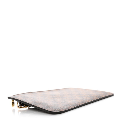 Louis Vuitton Damier Ebene Neverfull MM GM Pochette 4 of 7