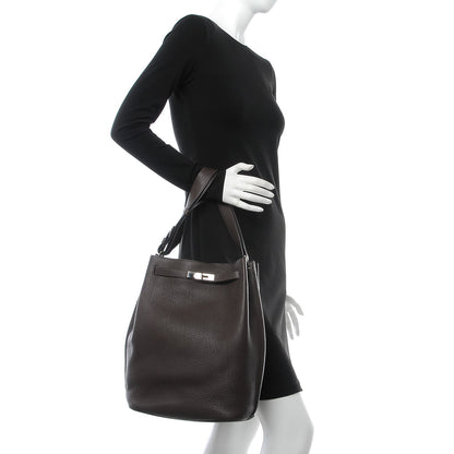 Hermes Togo So Kelly 26 Chocolate 2 of 11
