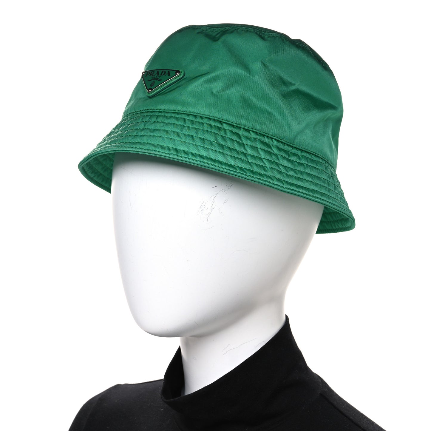 Re-Nylon Triangle Womens Bucket Hat L Menta