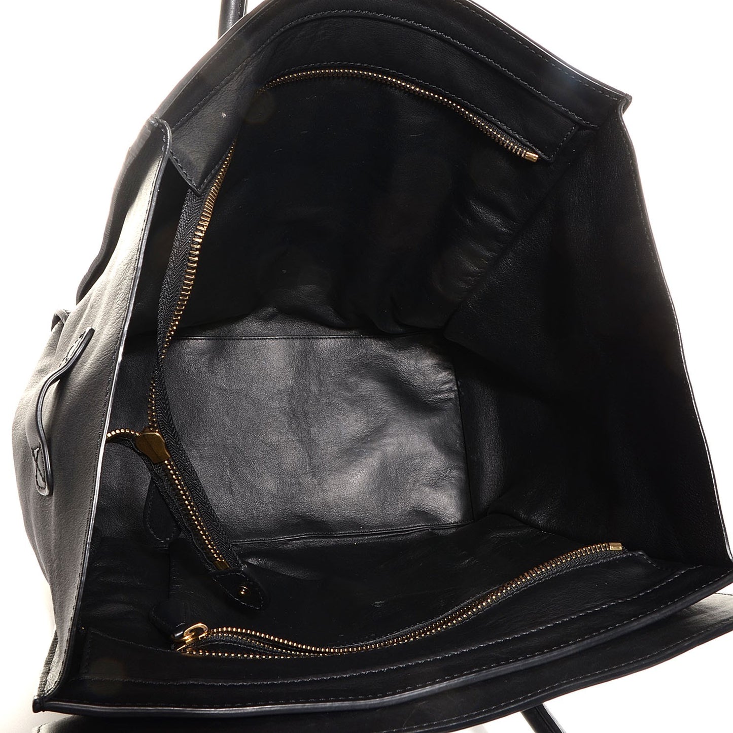 Smooth Calfskin Mini Luggage Black